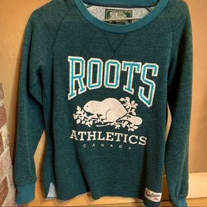 Green Roots xs sweatshirt